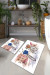 Набор ковриков для ванной Chilai Home Dance street 60x100 см + 50x60 см