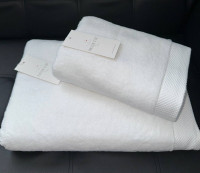 Набор махровых полотенец Maison D'or Белый 50x100 см+85х150 см