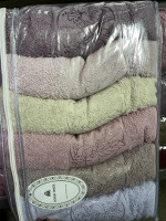 Набор махровых полотенец Doruk из 6-ти шт Мод.4 50х90 см