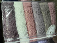 Набор махровых полотенец Doruk из 6-ти шт Мод.5 70х140 см