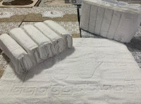Набор махровых полотенец Febo Отель Ножки 50х70 см из 6 шт. белые