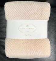 Плед Tivolyo Home Soft Favo 200x220 см бежевый