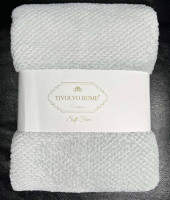 Плед Tivolyo Home Soft Favo 200x220 см серый