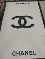 Ковер безворсовый 120х180 см Chanel светлый