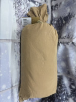 Простирадло на резинці Naturel 180x200x30 см з наволочками 50х70 см гірчична