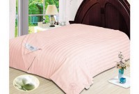 Одеяло Le Vele двухслойное розовое шелковое 195х215 см