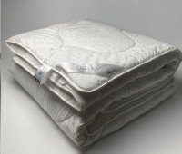 Одеяло Iglen шерстяное в тике зимнее 200x220 см