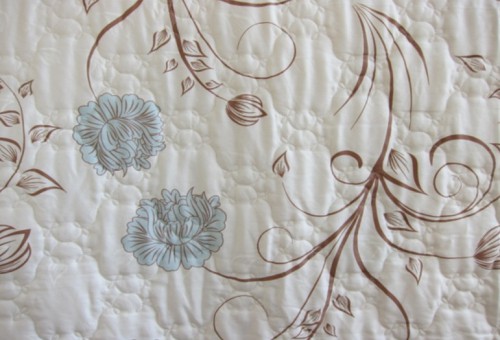 Одеяло-покрывало Shuba премиум Бирюзовый Цветок 140х205 см