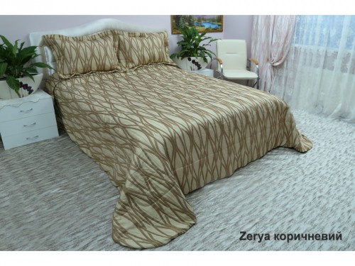 Покрывало Arya Zerya коричневый 08 265x265 см