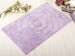 Коврик в ванную Irya Waves lilac лиловый 70x120 см