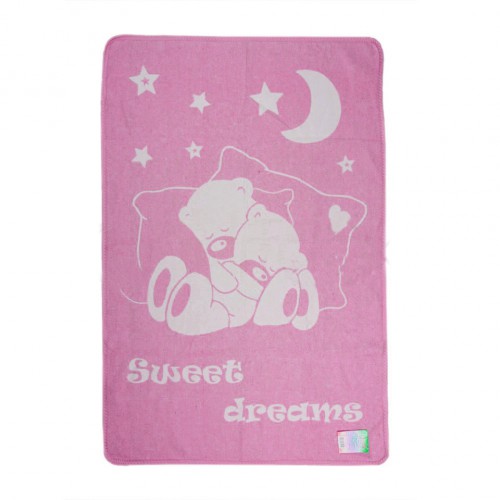 Одеяло Vladi детское Сони розовое 100x140 см