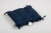 Подушка на стул Lotus Optima с завязками синяя 40x40x5 см