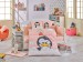 Hobby Poplin Penguin персиковый для новорожденных