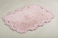 Коврик для ванной Irya Mina pembe розовый 70x110 см