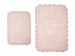 Коврик для ванной Irya Serra pembe розовый 70x110 см