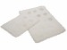 Набор ковриков для ванной Irya Blossoms krem кремовый 60x90 см + 40x60 см