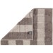 Полотенце Cawoe Textil Noblesse Modern classik blockstreifen graphit 80x150 см
