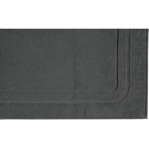 Коврик - полотенце для ног Cawoe Textil Badematte 201 schwarz 50х80 см