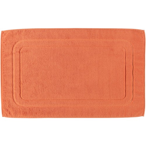 Коврик - полотенце для ног Cawoe Textil Badematte 201 mandarine 50х80 см