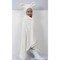 Плед-уголок Barine Bunny 70x130 см для детей с ушками