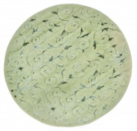 Коврик Arya Sarmasik зеленый круглый d-120 см