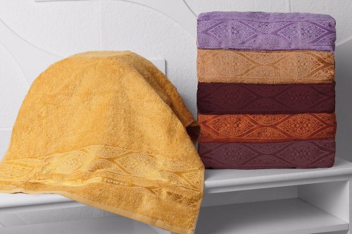 Набор бамбуковых полотенец Hanibaba Bamboo towel 50x90см  из 6 штук