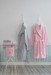 Набор банный халаты с полотенцами Marie Claire  DANYA PINK-GREY