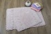 Набор ковриков для ванной Irya Waltz pembe розовый 60х90 см + 40x60 см