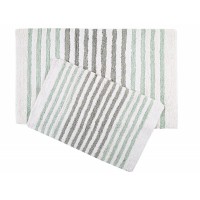 Набор ковриков для ванной Irya Grenada yesil зеленый70x115 см + 55x80 см