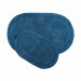 Набор ковриков для ванной Irya Havana civit mavi голубой 70x120 см + 50x80 см