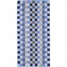 Полотенце Cawoe Textil Unique Karo 942-11 saphir 30x50 см