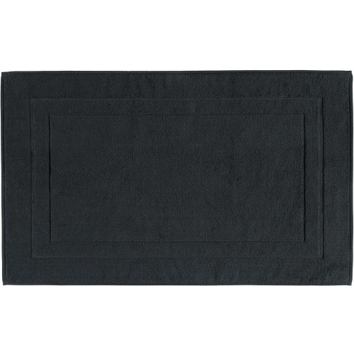 Коврик - полотенце для ног Cawoe Textil Classic 303 901- schwarz 50x80 см