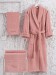 Набор халат + полотенца Marie Claire Gladic pink