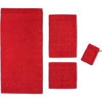 Полотенце Cawoe Textil Noblesse Uni 1001-203 rot 30х50 см
