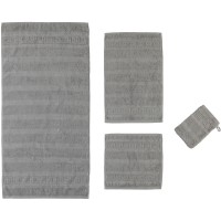 Полотенце Cawoe Textil Noblesse Uni 1001-775 silber 50х100 см