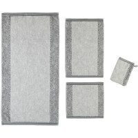 Полотенца Cawoe Textil Marmor 735 - 76 silber 30х50 см