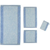 Полотенца Cawoe Textil Marmor 735- 16 bleu 70х140 см