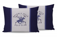 Набор наволочек Beverly Hills Polo Club BHPC 029 Blue 50x70 см