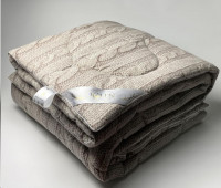 Одеяло Iglen шерстяное во фланели зимнее 220x240 см