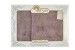 Набор полотенец Arya Arno пурпурный  50х90 см и 70х140 см