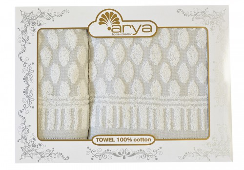 Набор полотенец Arya Ringa 50х90 см и 70х140 см
