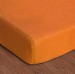 Простынь махровая Rosella Basic Light оранжевая 160x200+25 см