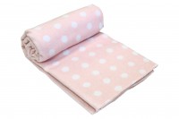 Одеяло Vladi детское Горох розовое 100x140 см
