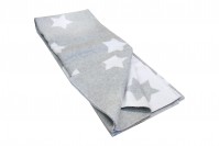 Одеяло Vladi детское Звезды серое 100x140 см