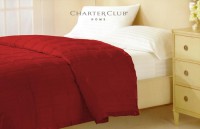 Покрывало-одеяло Charter Club красное 230x235 см