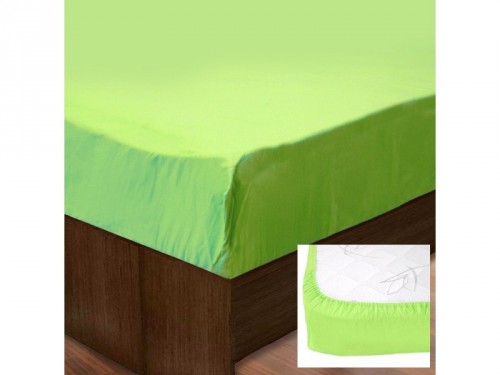 Простынь на резинке SoundSleep Green 160x200+20 см