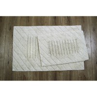 Набор ковриков для ванной Irya Avis bej бежевый 60x90 см + 40x60 см