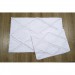 Набор ковриков для ванной Irya Nadia beyaz белый 60x90 см + 40x60 см