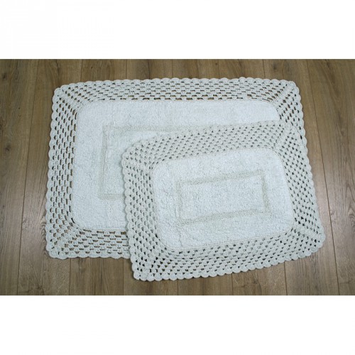 Набор ковриков для ванной Irya Lizz mint ментоловый  70x100 см + 45x65 см