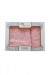 Набор полотенец Arya Duma розовый 50х90 см и 70х140 см